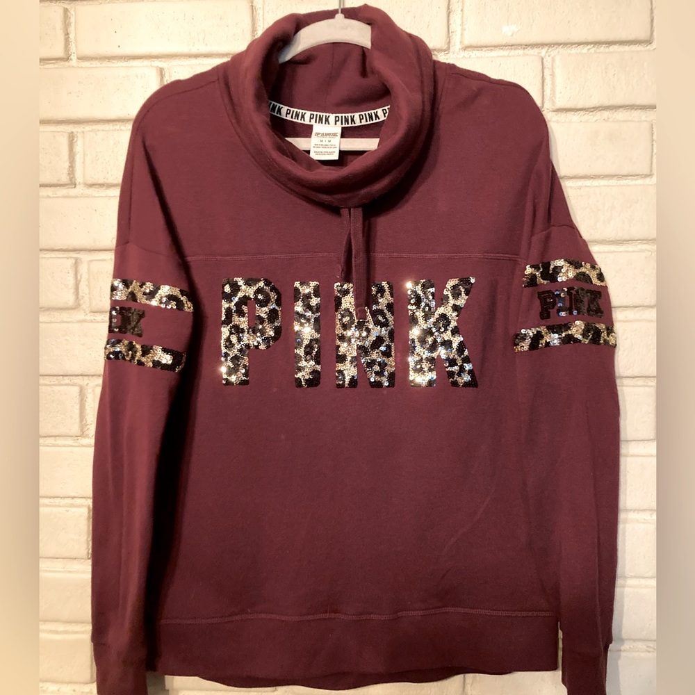 VS Pink Cowell Neck Sweatshirt